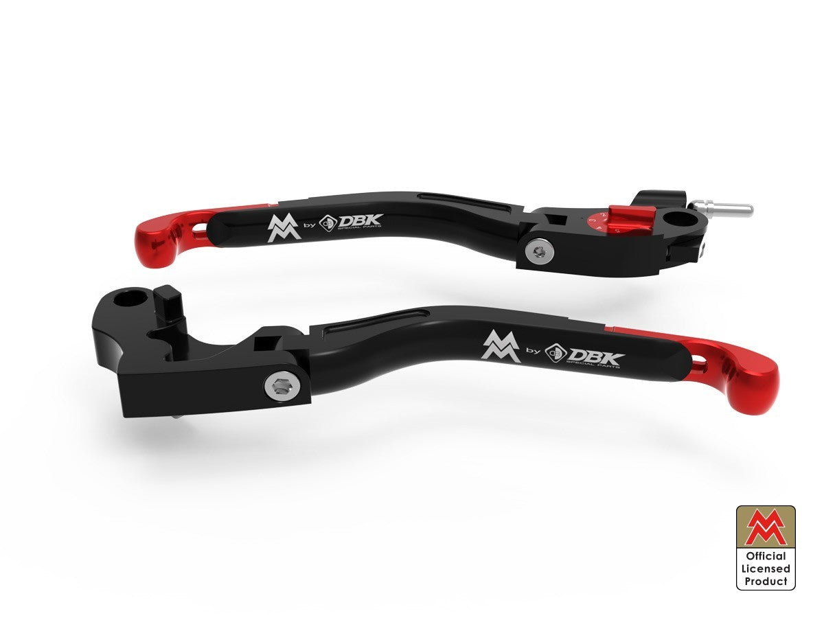 DBK Levers ECO GP 2 Adjustable Brake+Clutch Moto Morini X Cape 650 2021-2025 - Adventure Parts