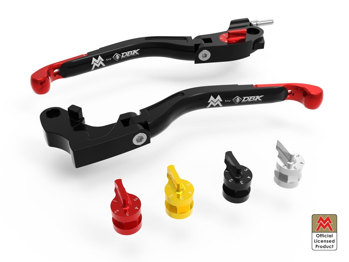 DBK Levers ECO GP 2 Adjustable Brake+Clutch Moto Morini X Cape 650 2021-2025 - Adventure Parts