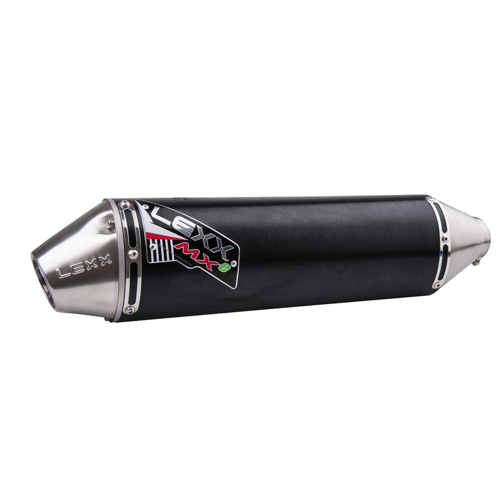 Lexx MXe Slip-On Silencer w/ Mid Pipe Suzuki DR650 S -2025, SE -2014