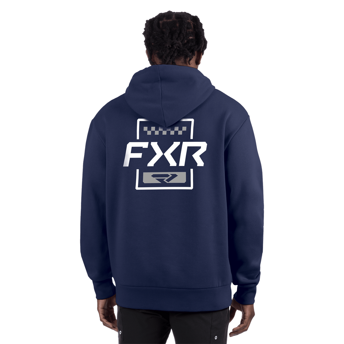 FXR Mitered Cotton Pullover Hoodie