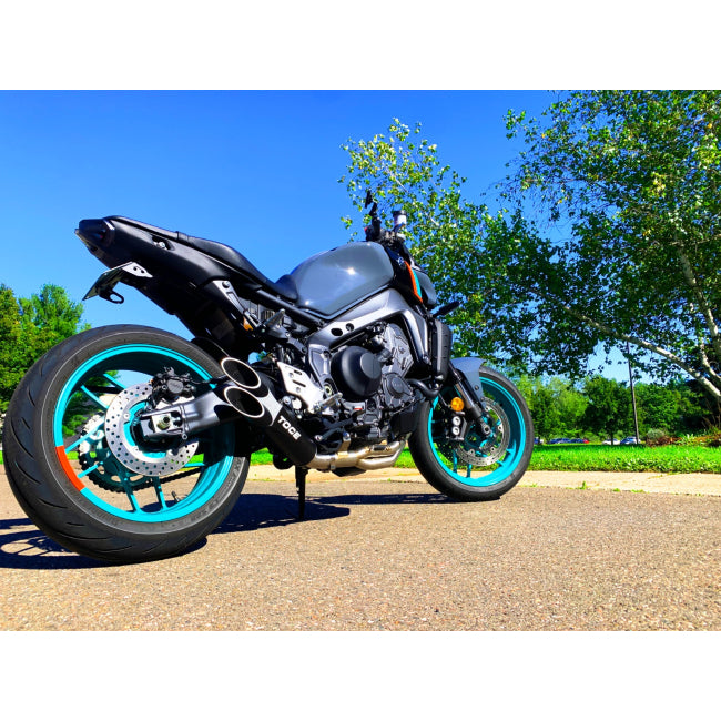 Toce Razor Tip Full Exhaust System Yamaha MT-09 2021-2025 - Adventure Parts