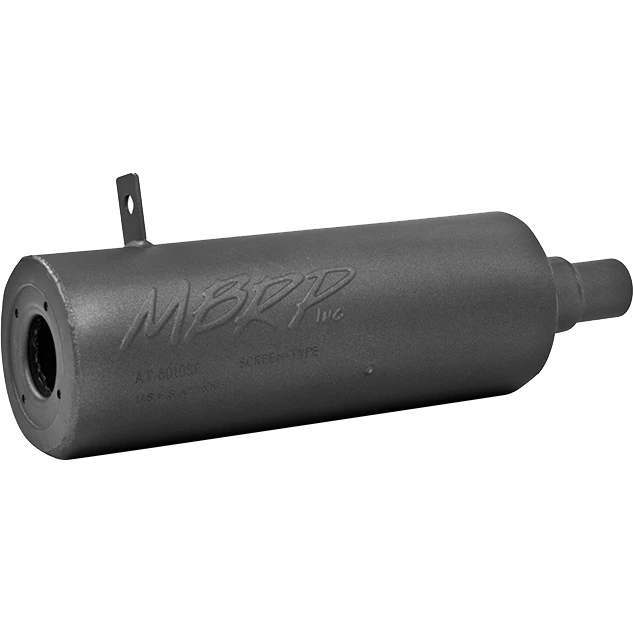MBRP Muffler/Slip-on combo Utility Black Arctic cat 375/400/500 2002 - Adventure Parts