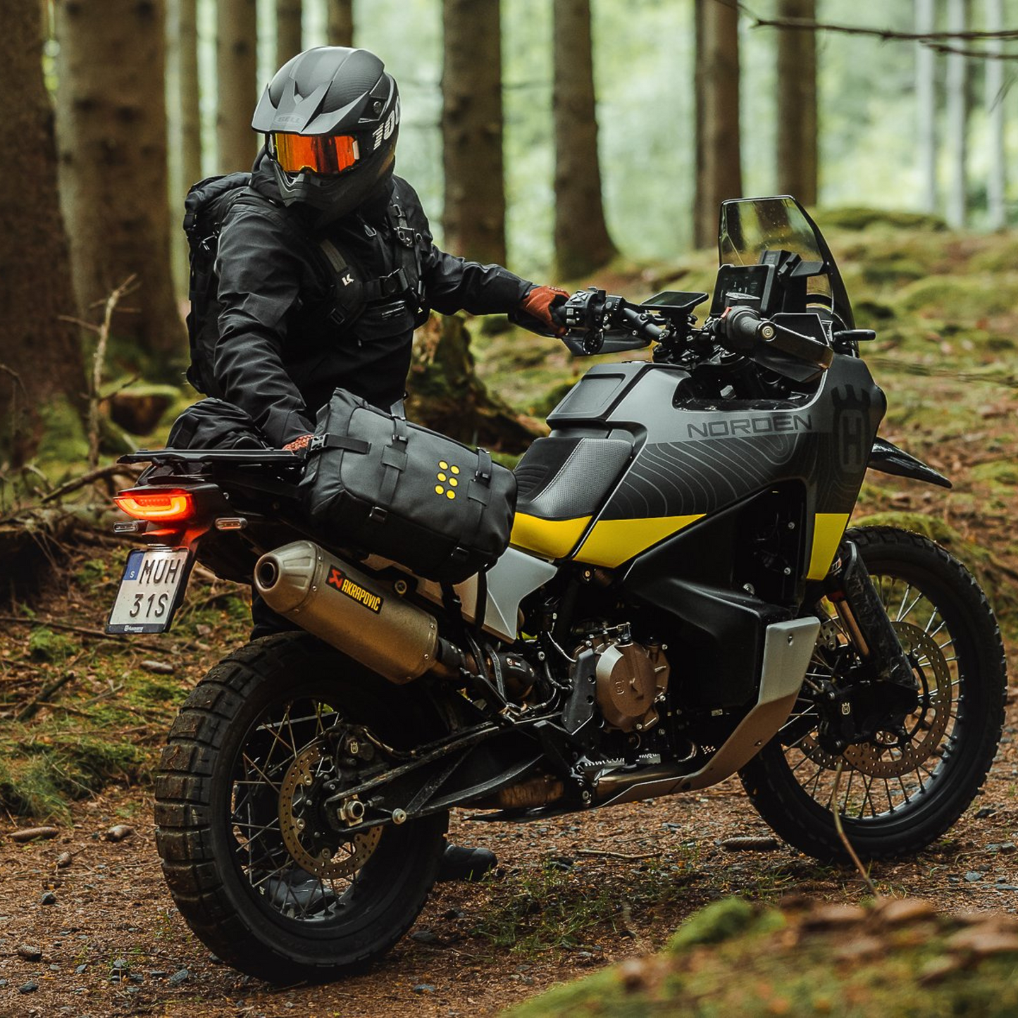 Kriega OS-Base Pannier Mounting Kit Husqvarna Norden 901