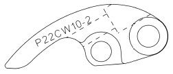 Speedwerx Ripper 10-2 Series Adjustable Clutch Weights Polaris P-22 Clutch-9R and Boost Models - Adventure Parts