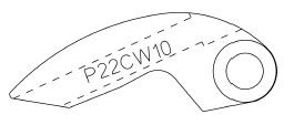 Speedwerx Ripper 10 Series Adjustable Clutch Weights Polaris P-22 Clutch 9R and Boost Models
