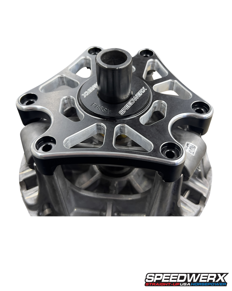 Speedwerx Billet Aluminum Primary Clutch Cover Polaris P-85 AXYS 600R 2019-2024