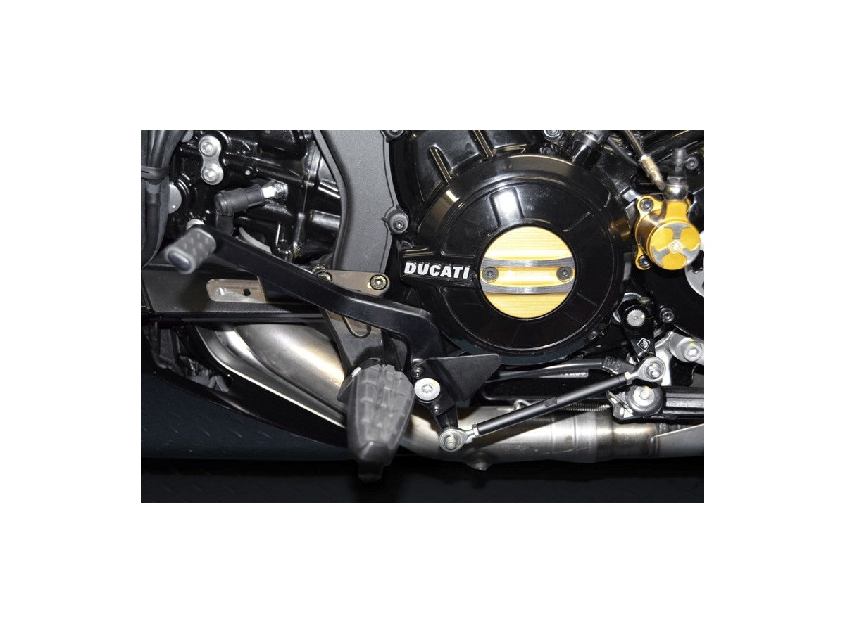 DBK Rearset Backwards Kit Ducati XDiavel 2016-2024 - Adventure Parts