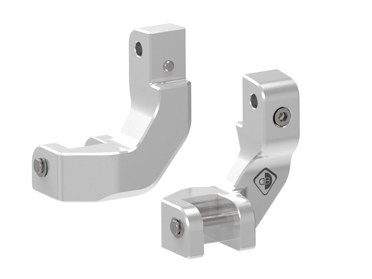 DBK Passenger Footpeg Comfort Kit Moto Guzzi V100 Mandello 2022-2025