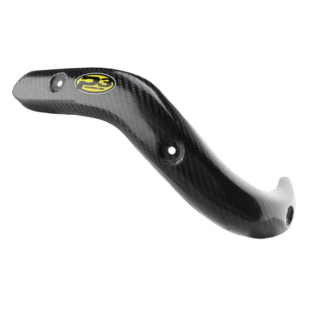 P3 Carbon Head Pipe Heat Shield Husqvarna FE 350 2017–2019