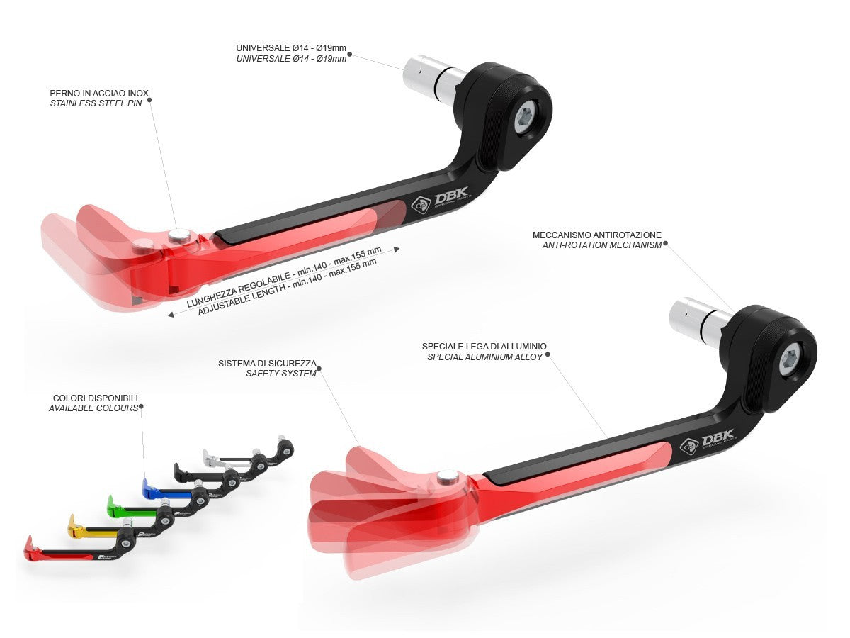 DBK Clutch Lever Protection Ducati Diavel 2011-2025