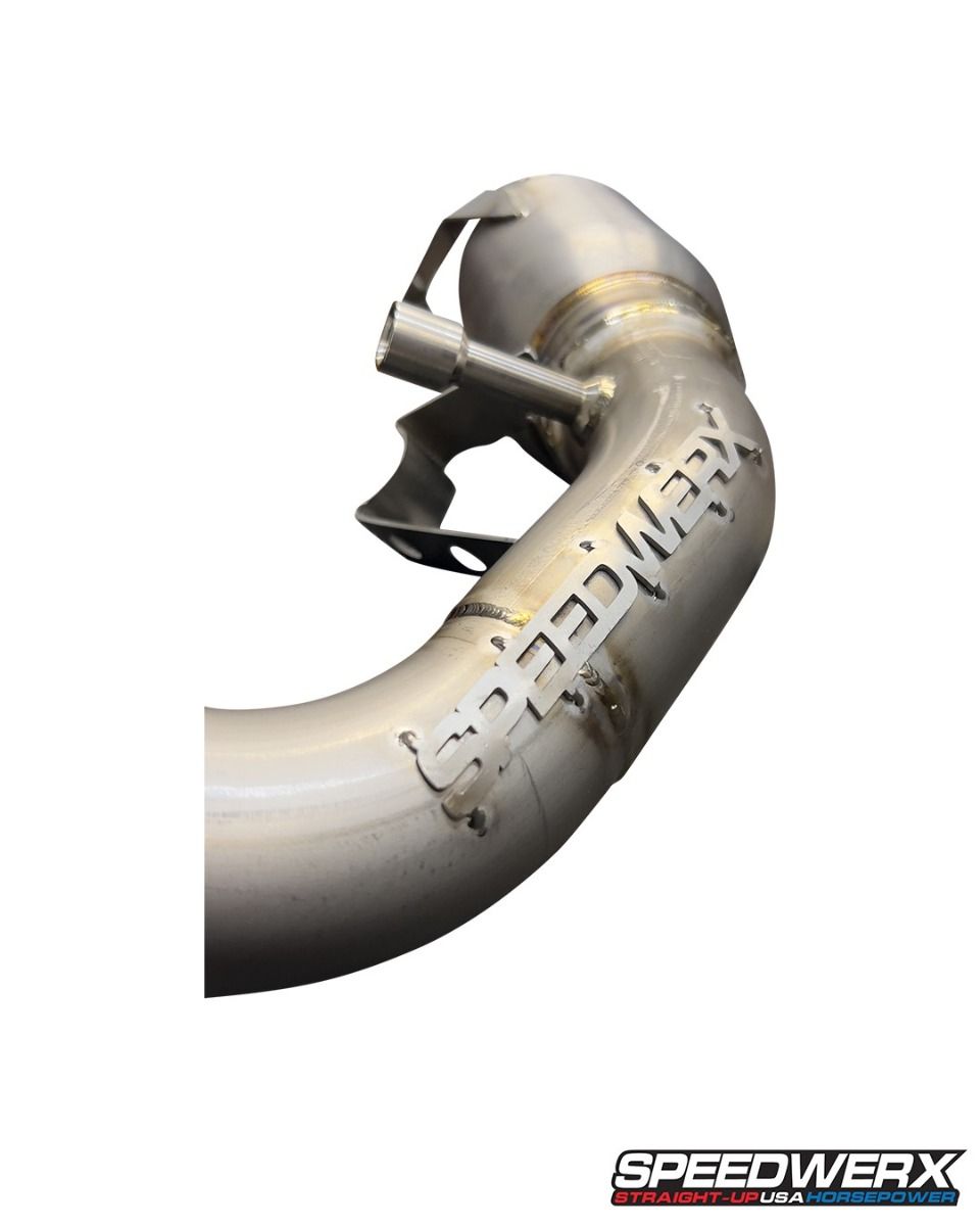 Speedwerx L2 Competition Series Lightweight Muffler Titanium Polaris 650 850 9R Axys/Matryx/RMK/Switchback/Rush/Indy 2019-2026