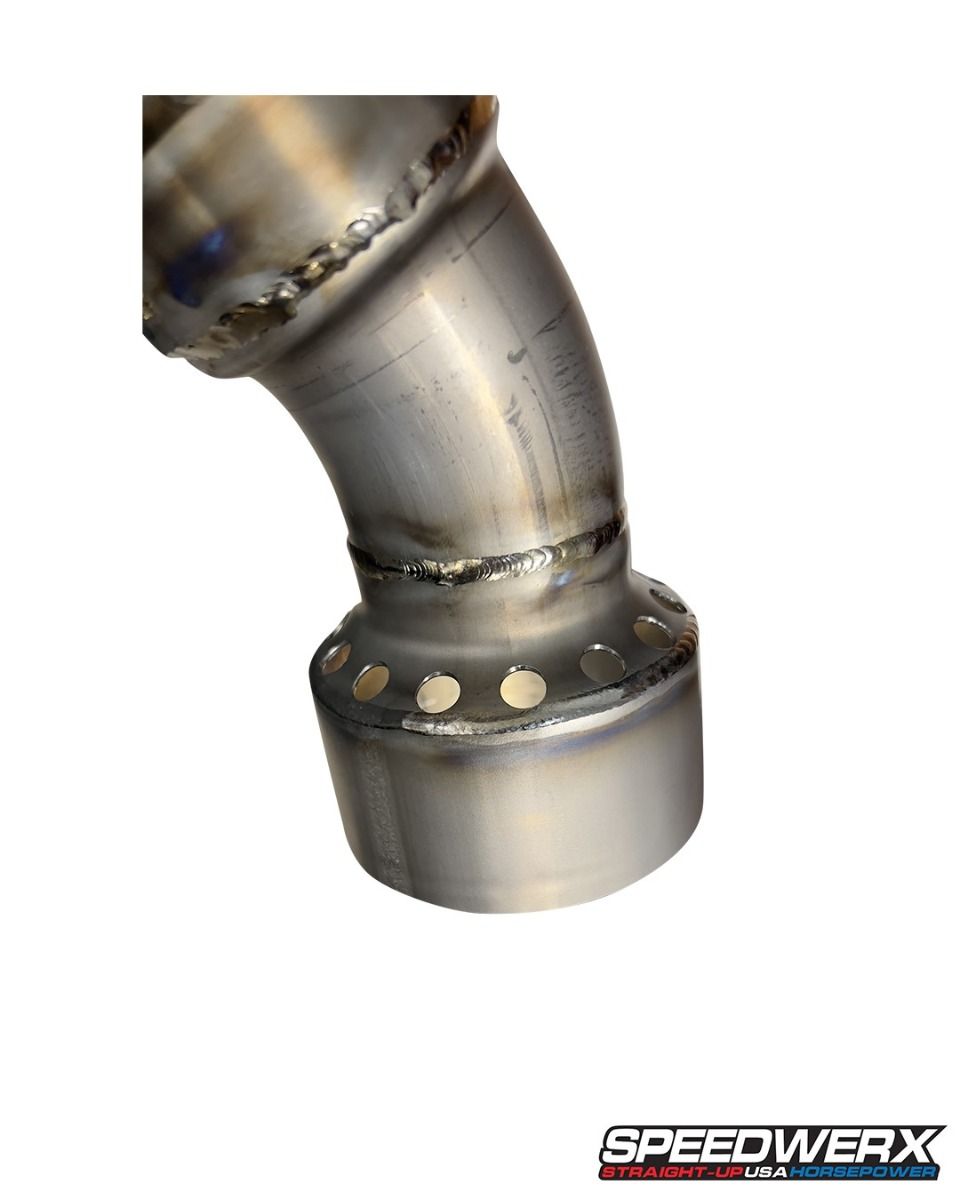 Speedwerx L2 Competition Series Lightweight Muffler Titanium Polaris 650 850 9R Axys/Matryx/RMK/Switchback/Rush/Indy 2019-2026