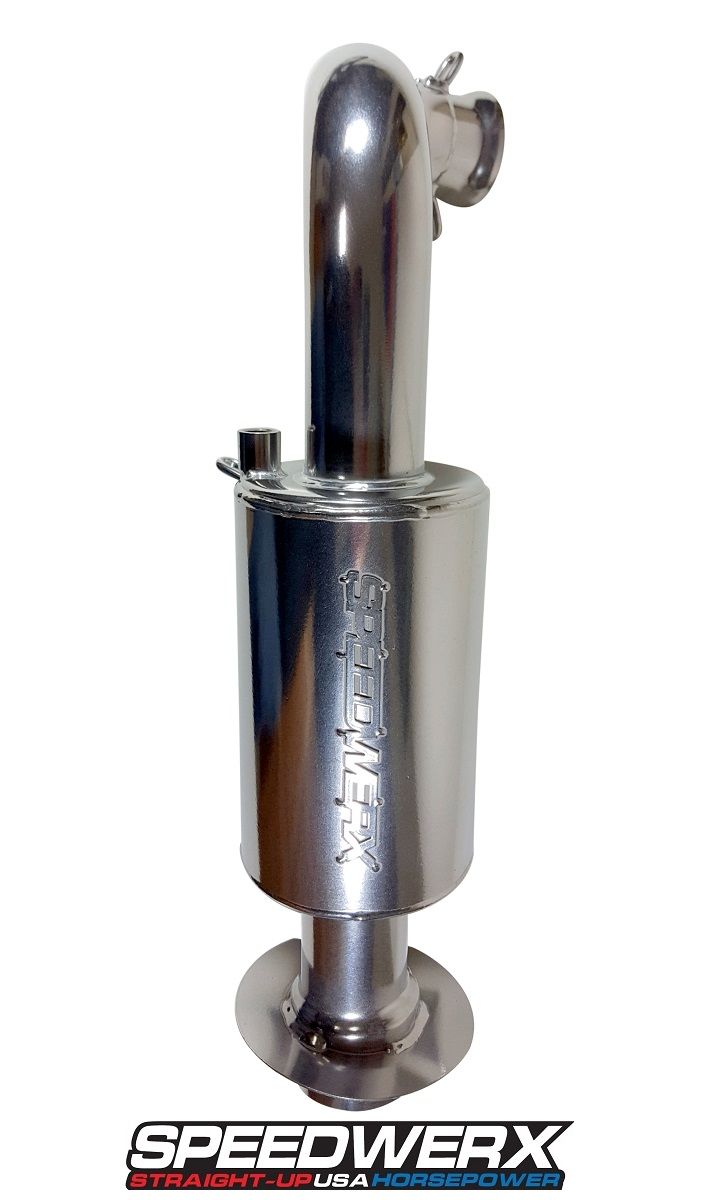 Speedwerx L2 Competition Series Lightweight Muffler Ceramic Coated Polaris 650 850 9R 2019-2026