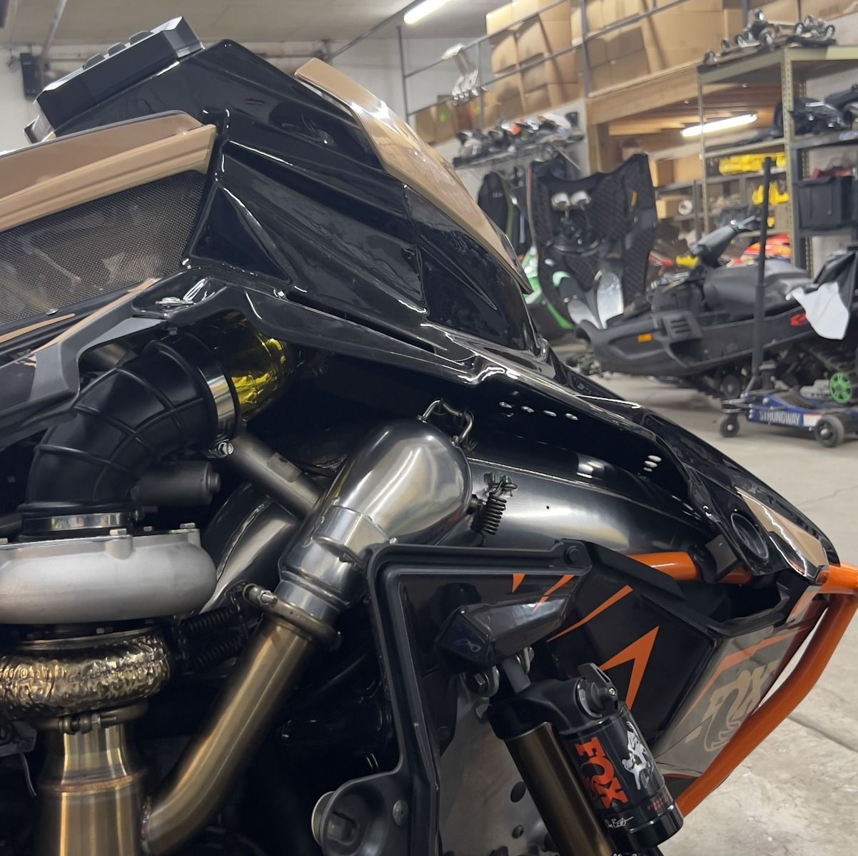 Speedwerx Lightweight Hood Cold Air Intake Polaris 850 Patriot Boost Models 2022-2025 - Adventure Parts