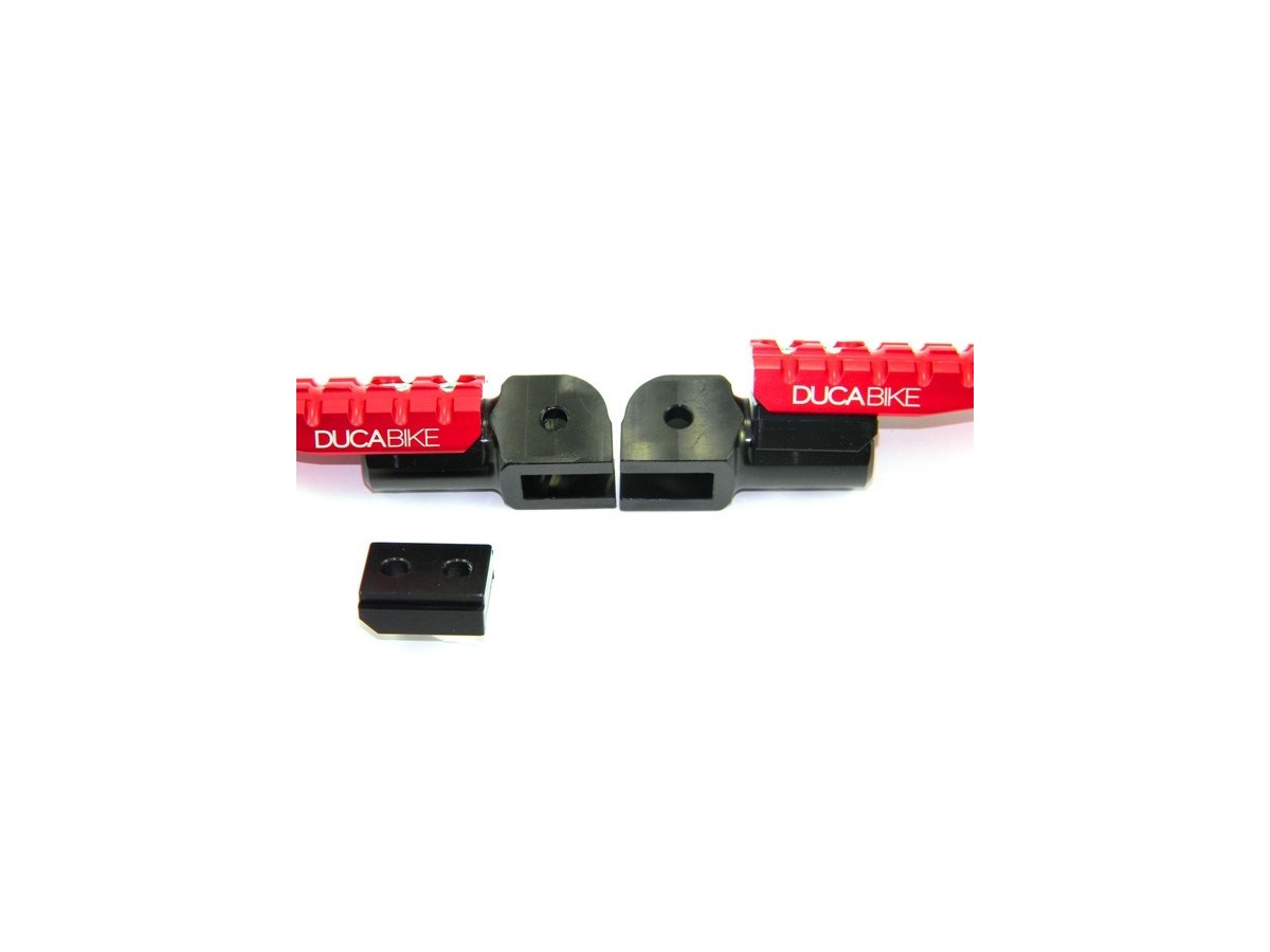 DBK Adjustable Passengers Pegs Ducati Monter 2014-2025 - Adventure Parts