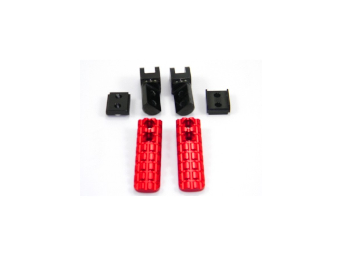 DBK Adjustable Passengers Pegs Ducati Monter 2014-2025 - Adventure Parts