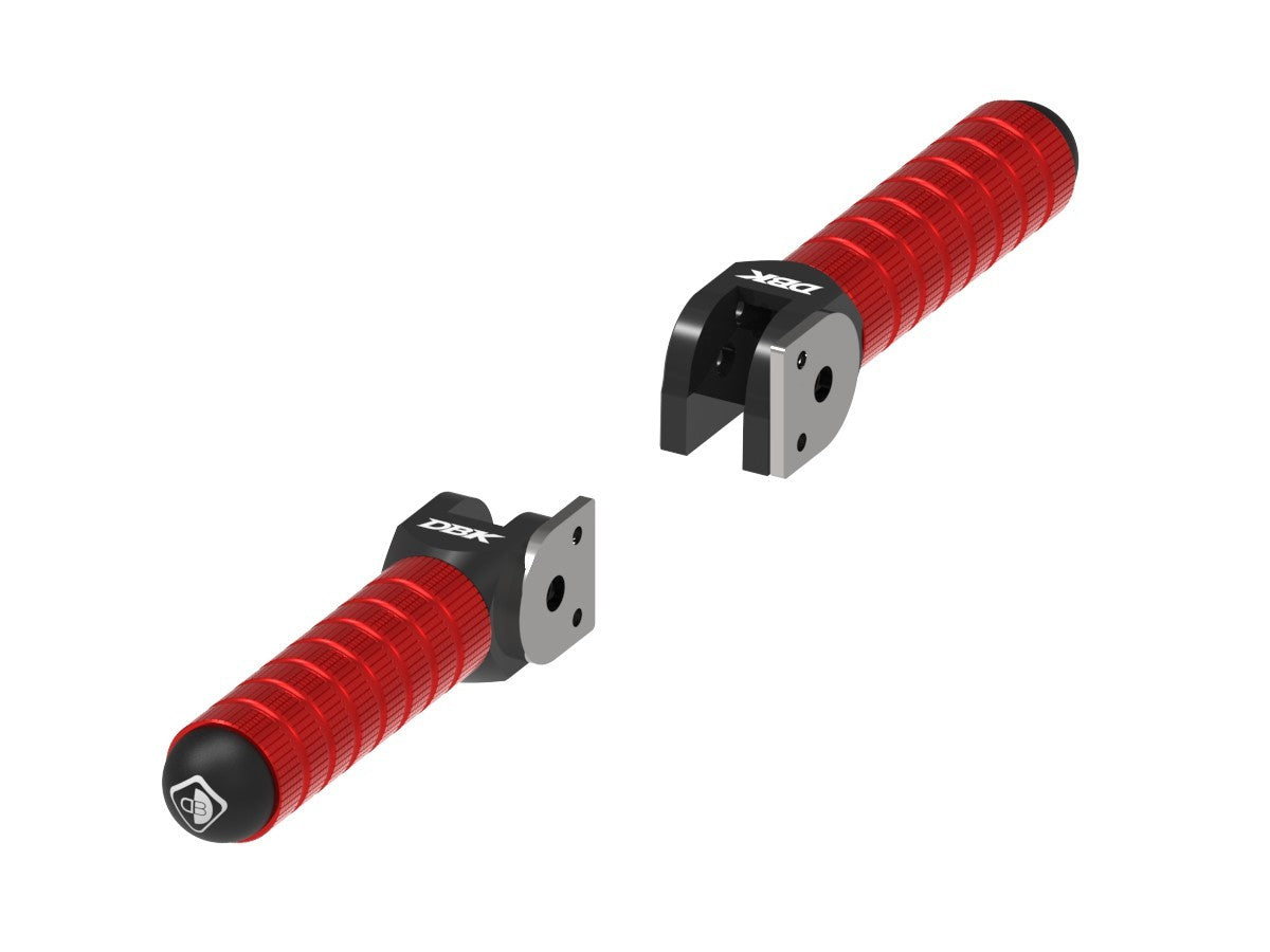 DBK Sport Passenger Footpegs Ducati Hypermotard 698 Mono 2024-2025 - Adventure Parts