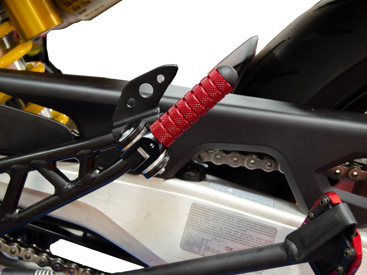 DBK Sport Passenger Footpegs Ducati Hypermotard 698 Mono 2024-2025 - Adventure Parts