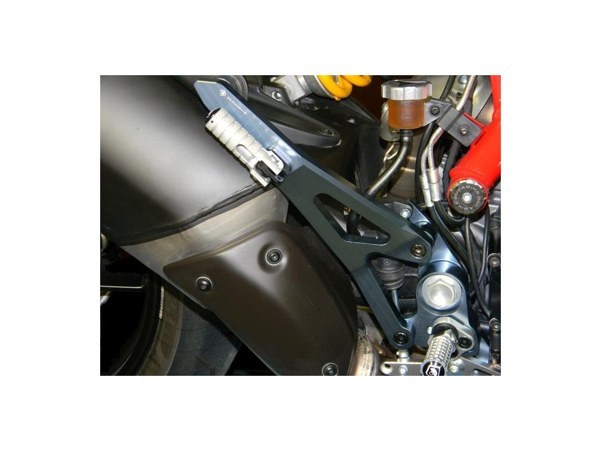 DBK Passenger Pegs Kit Ducati Hypermotard 2013-2018 - Adventure Parts