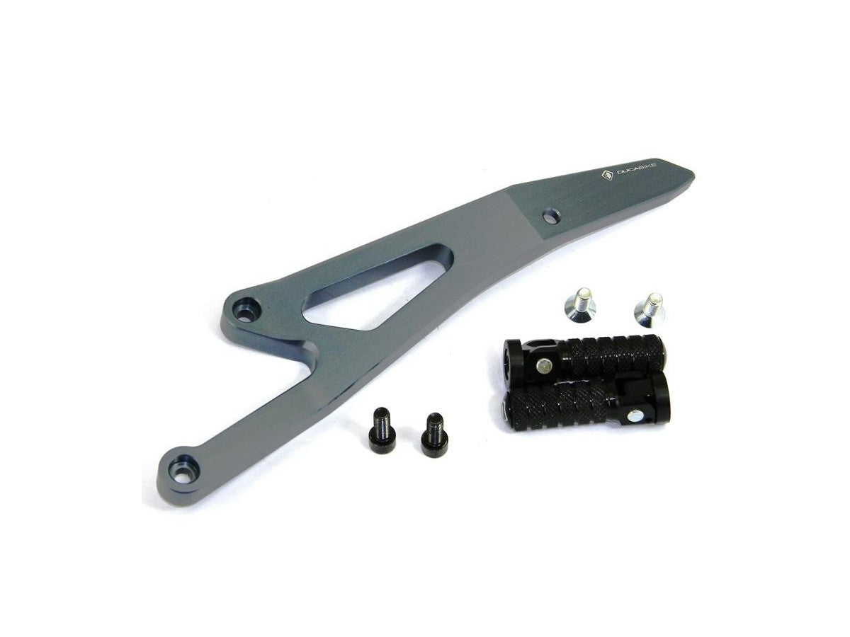 DBK Passenger Pegs Kit Ducati Hypermotard 2013-2018 - Adventure Parts