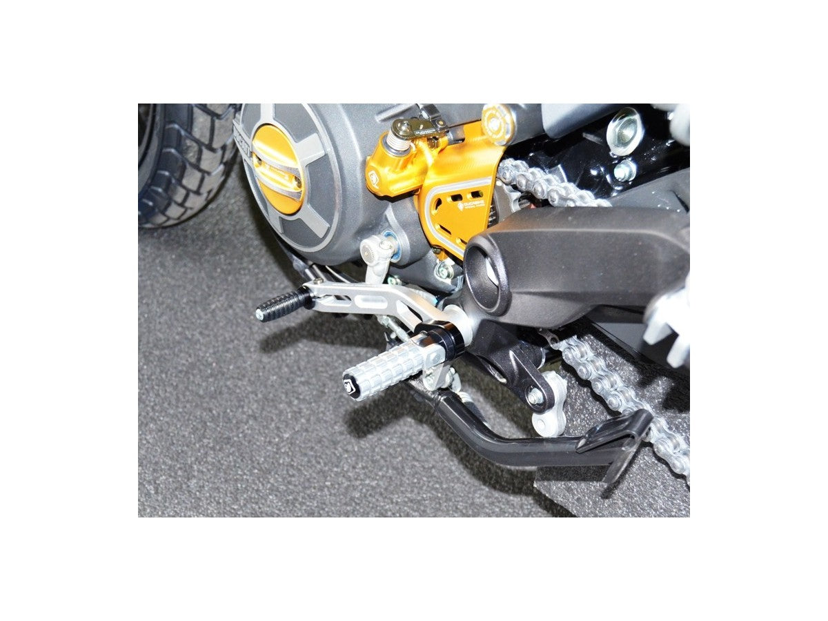 DBK Adjustable Foot Pegs Ducati Monster 797 2017-2020 - Adventure Parts