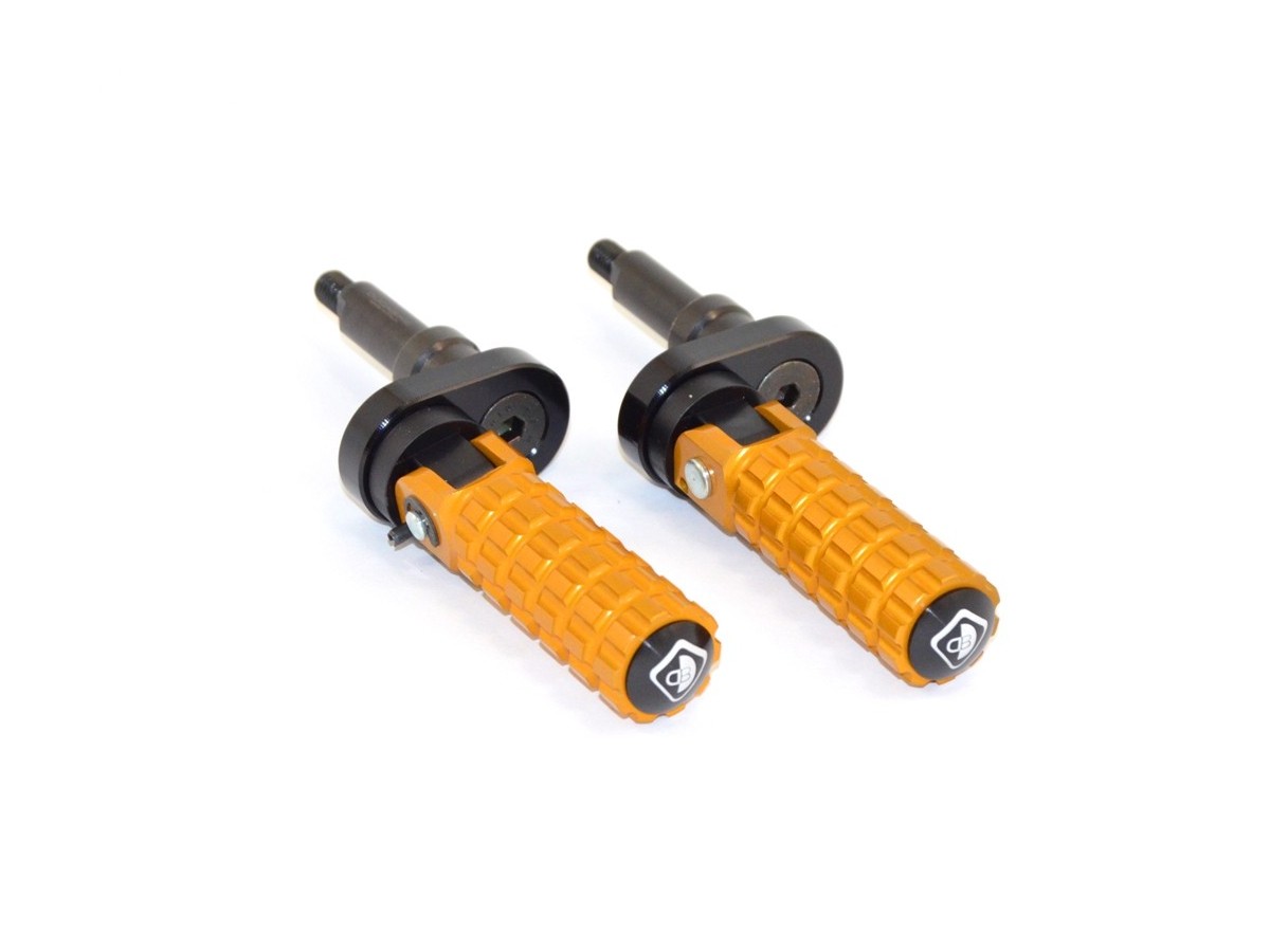 DBK Adjustable Foot Pegs Ducati Monster 797 2017-2020 - Adventure Parts