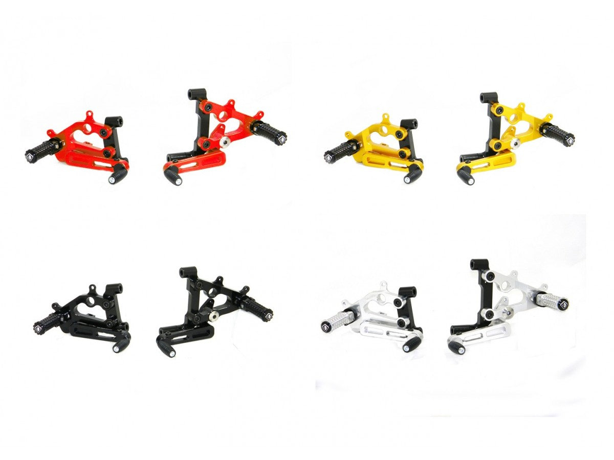 DBK Adjustable Rearset Ducati Panigale 2012-2024 - Adventure Parts