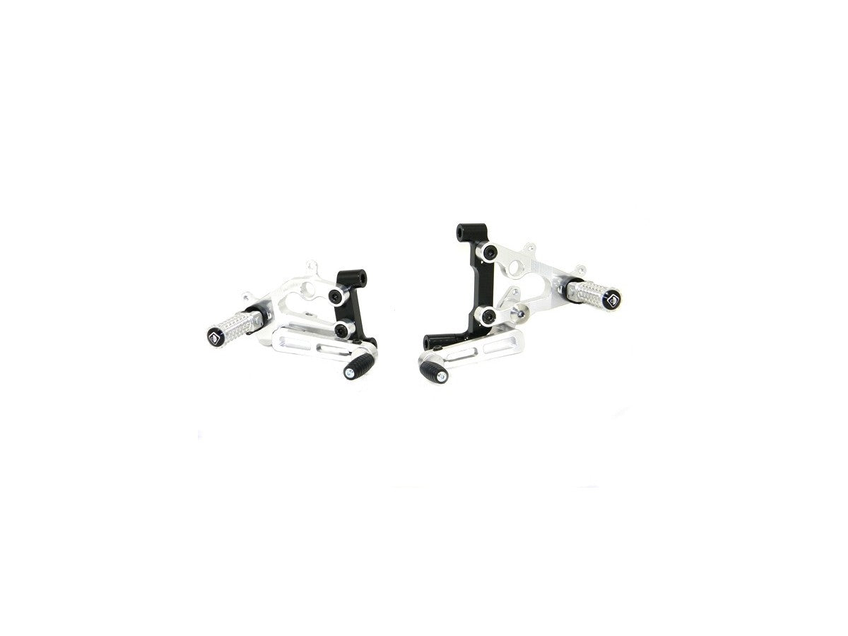 DBK Adjustable Rearset Ducati Panigale 2012-2024 - Adventure Parts