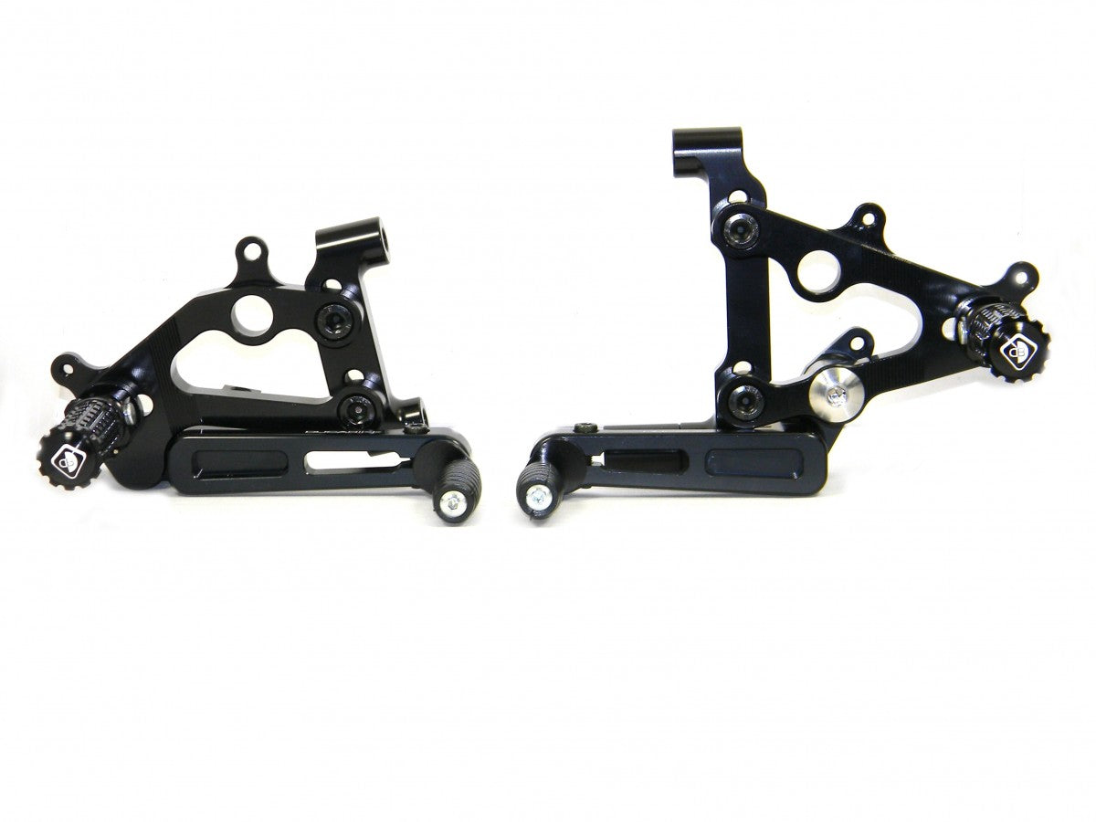 DBK Adjustable Rearset Ducati Panigale 2012-2024 - Adventure Parts