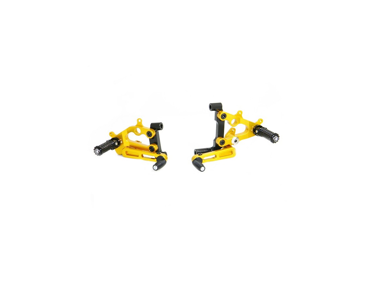 DBK Adjustable Rearset Ducati Panigale 2012-2024 - Adventure Parts