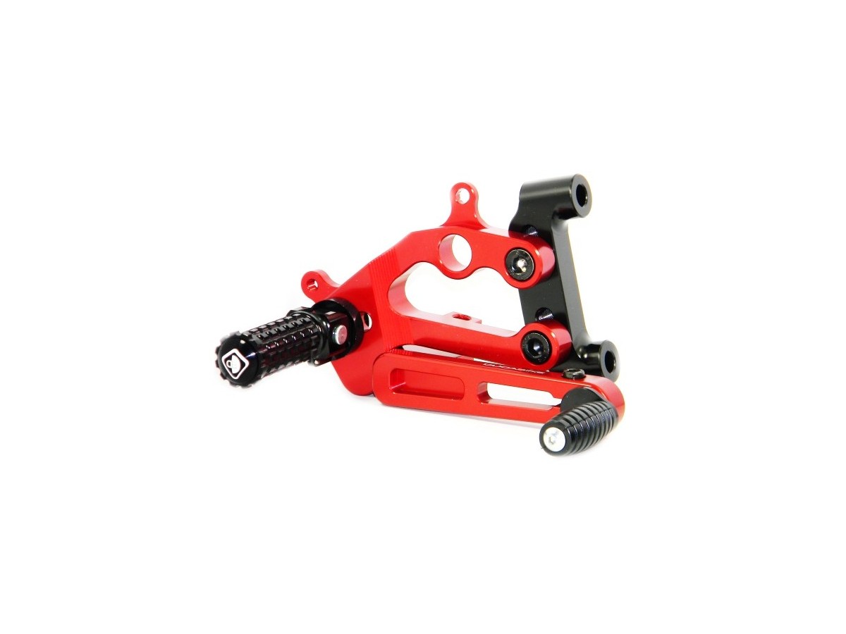 DBK Adjustable Rearset Ducati Panigale 2012-2024 - Adventure Parts