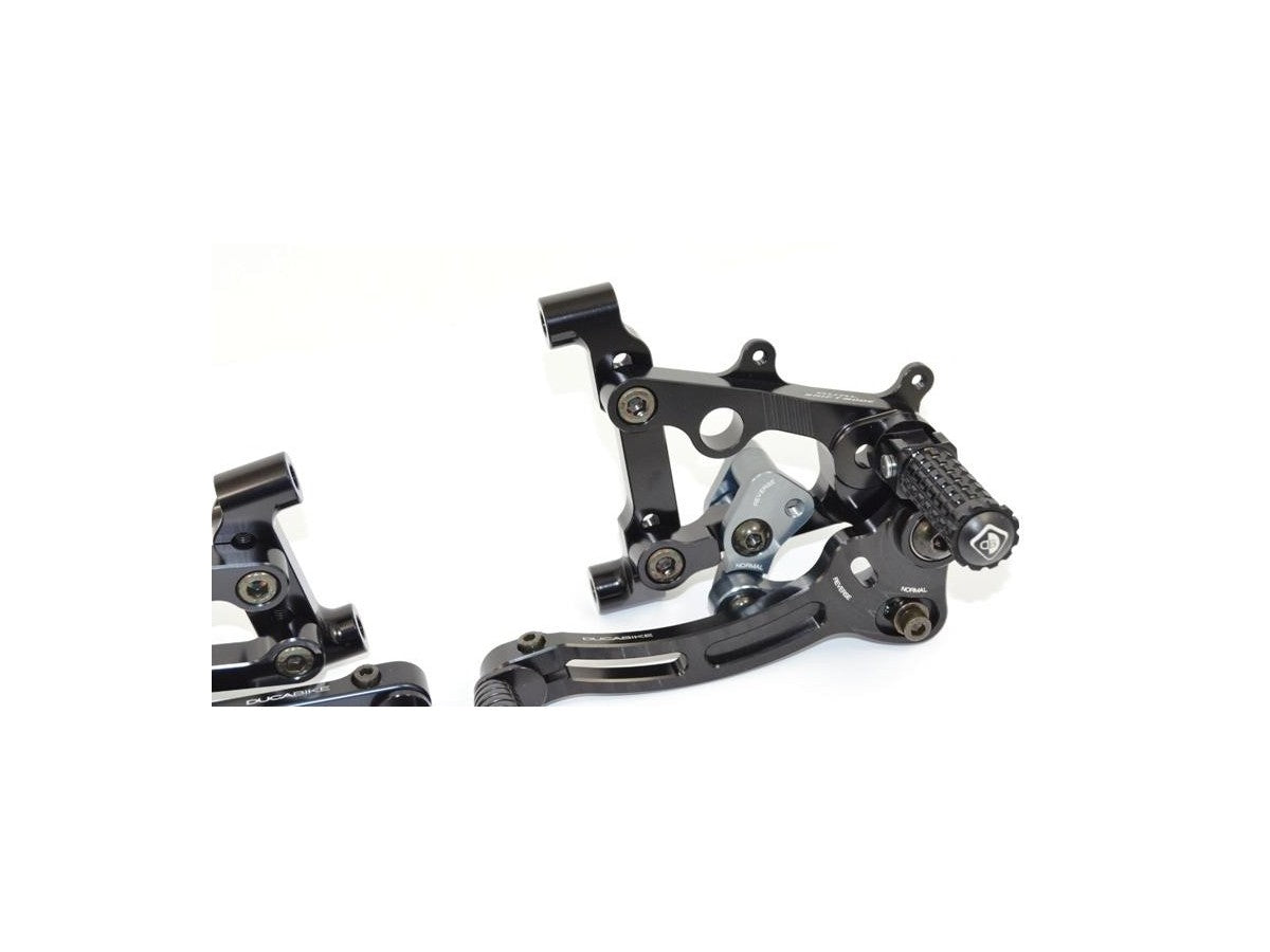 DBK Adjustable Rearset Ducati Panigale 2012-2024 - Adventure Parts
