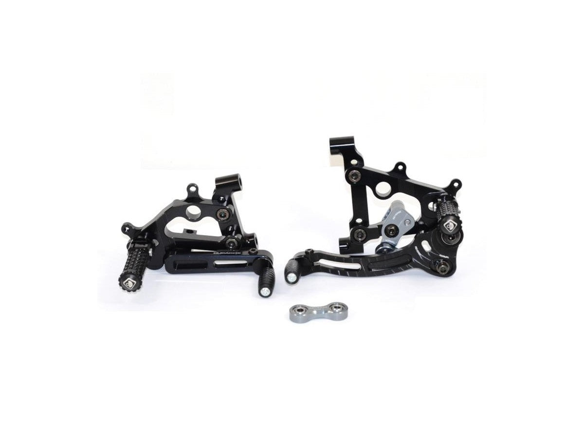 DBK Adjustable Rearset Ducati Panigale 2012-2024 - Adventure Parts