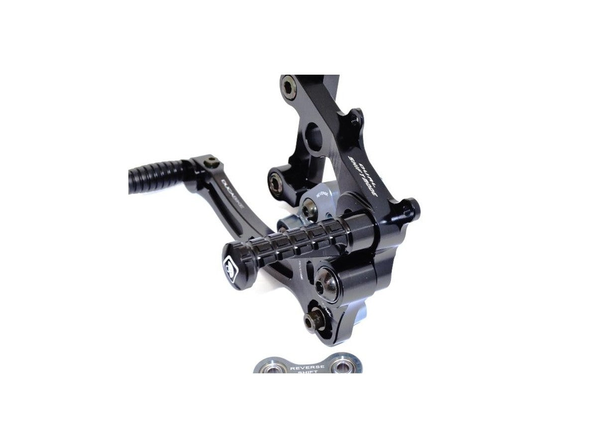 DBK Adjustable Rearset Ducati Panigale 2012-2024 - Adventure Parts