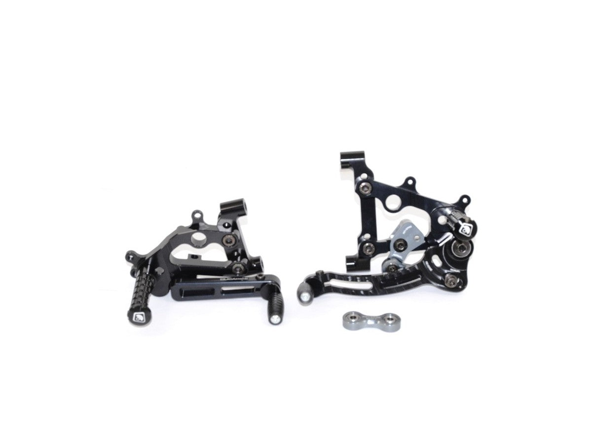 DBK Adjustable Rearset Ducati Panigale 2012-2024 - Adventure Parts