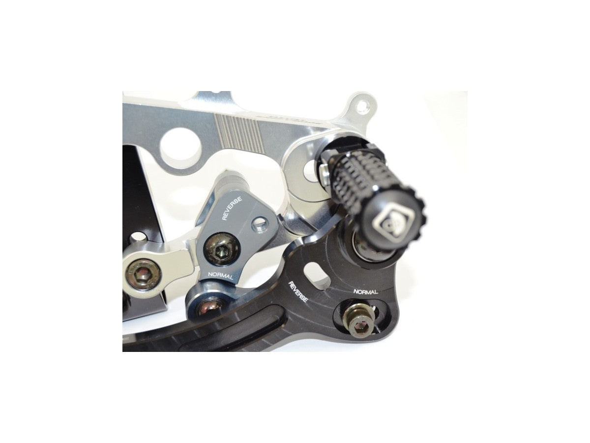 DBK Adjustable Rearset Ducati Panigale 2012-2024 - Adventure Parts