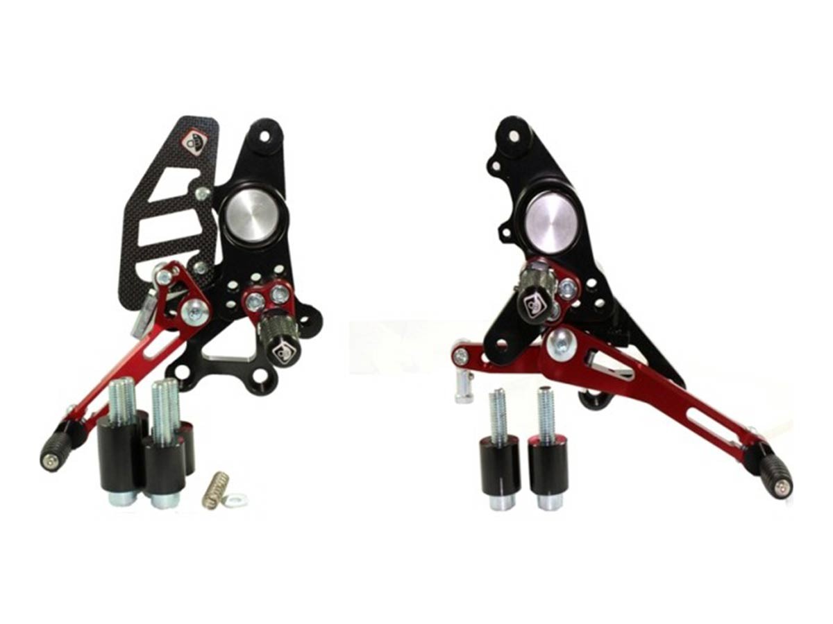 DBK Pilot Rearset Ducati Multistrada 2003-2009 - Adventure Parts