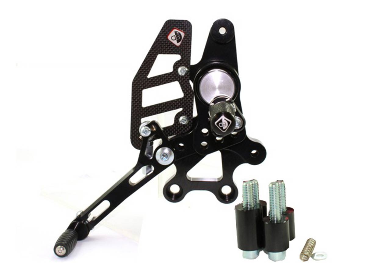 DBK Pilot Rearset Ducati Multistrada 2003-2009 - Adventure Parts