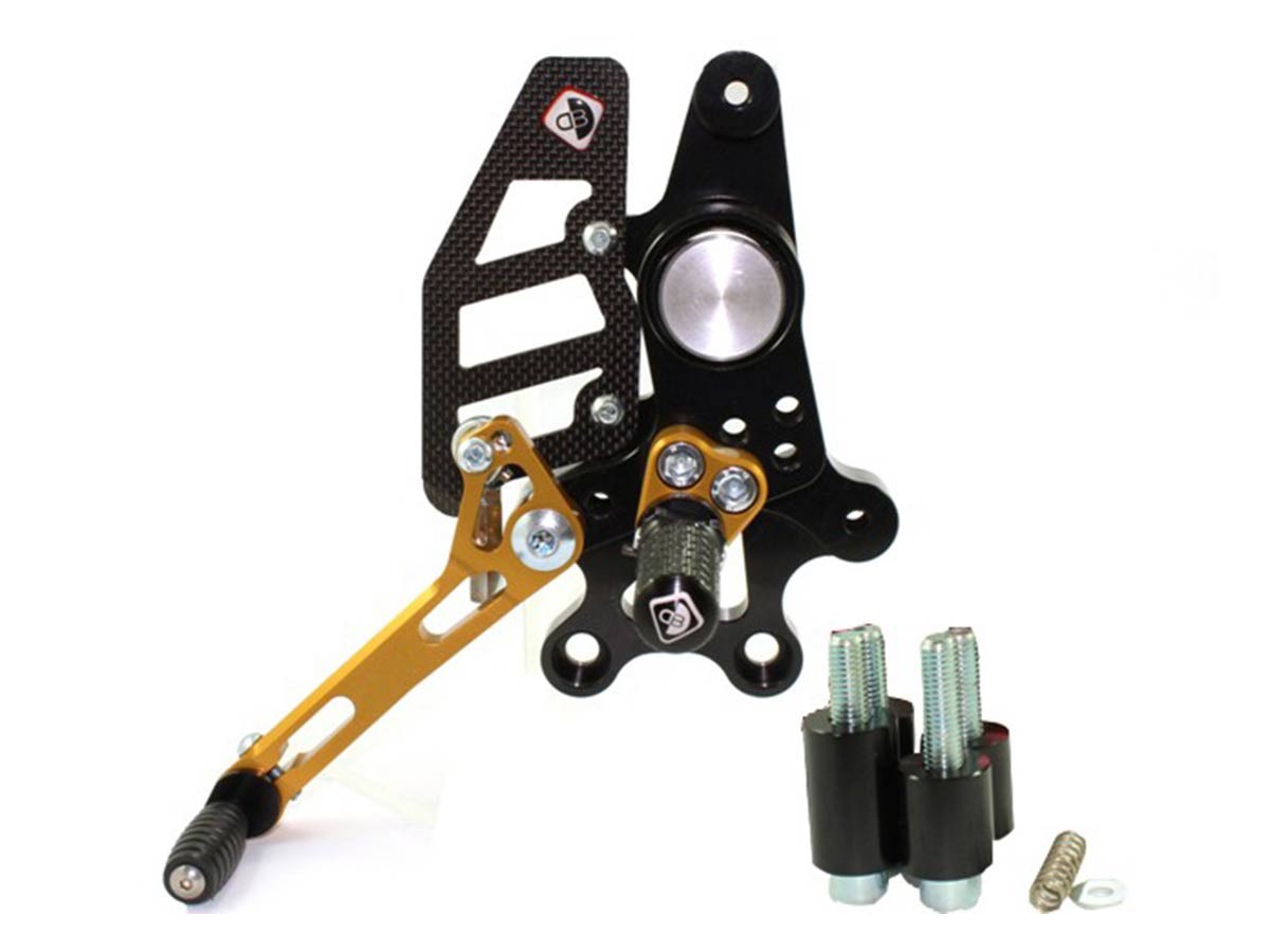 DBK Pilot Rearset Ducati Multistrada 2003-2009 - Adventure Parts