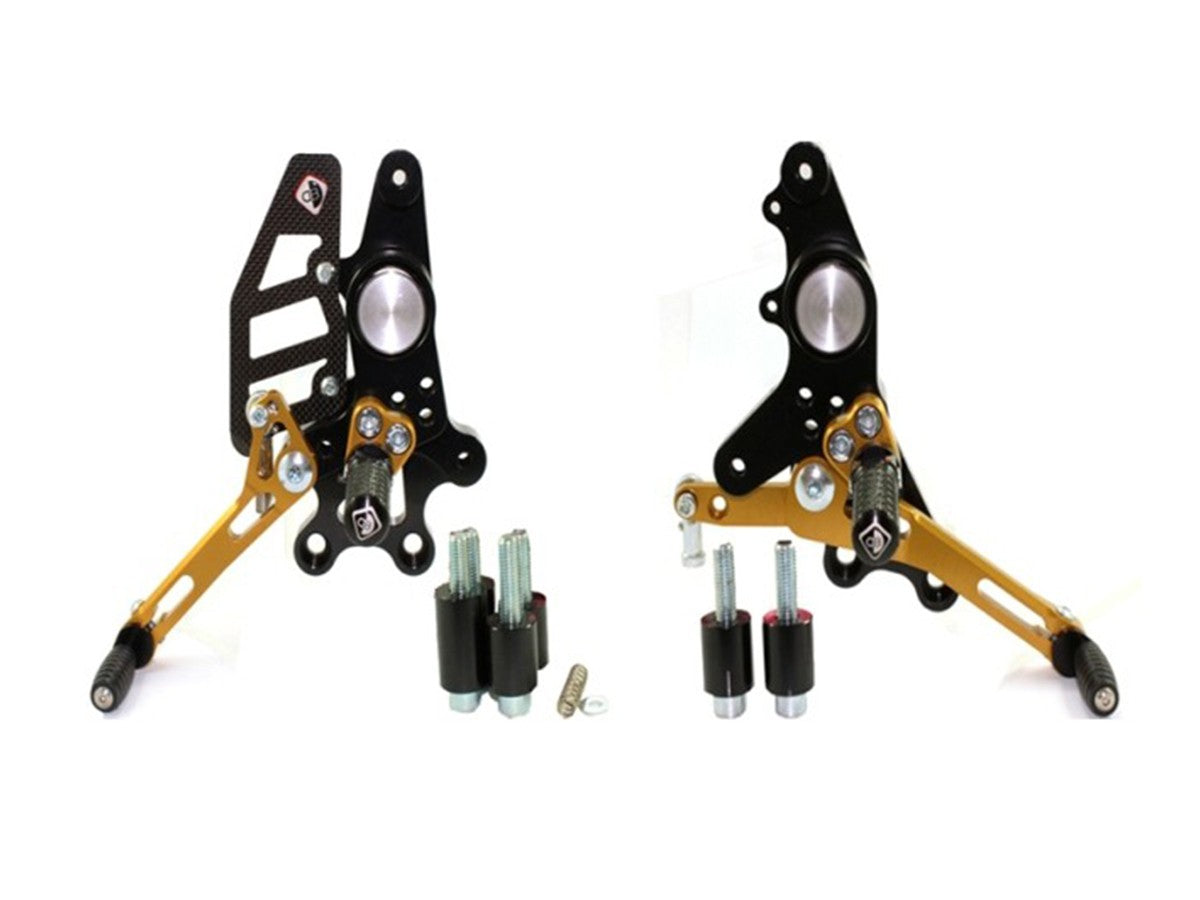 DBK Pilot Rearset Ducati Multistrada 2003-2009 - Adventure Parts