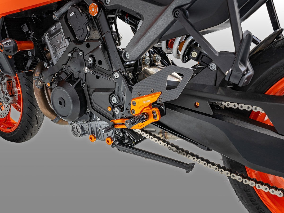 DBK Rearsets Adjustable Pilot Kit KTM 990 Duke 2024-2025