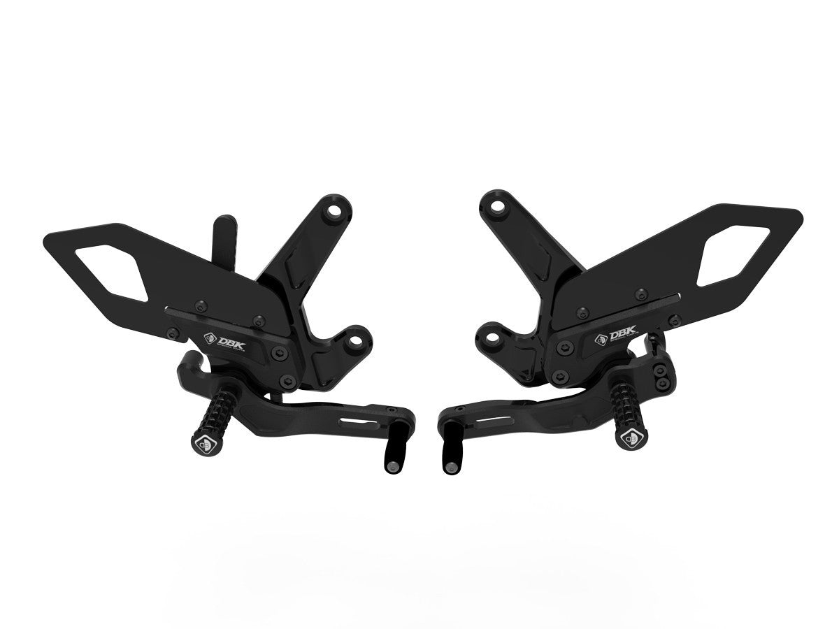 DBK Rearsets Adjustable Pilot Kit KTM 990 Duke 2024-2025