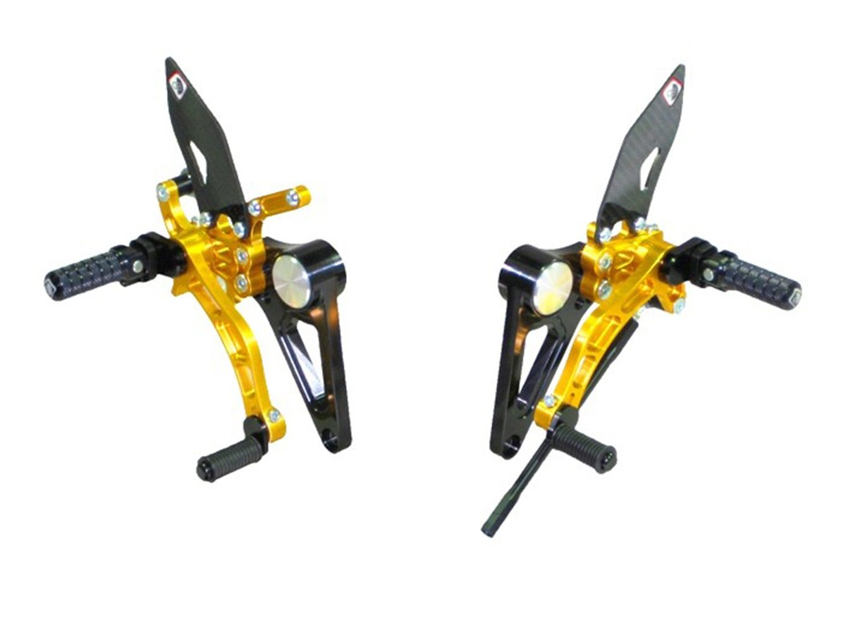 DBK Rearset Pilot Ajustable Ducati Monster 2003-2008 - Adventure Parts