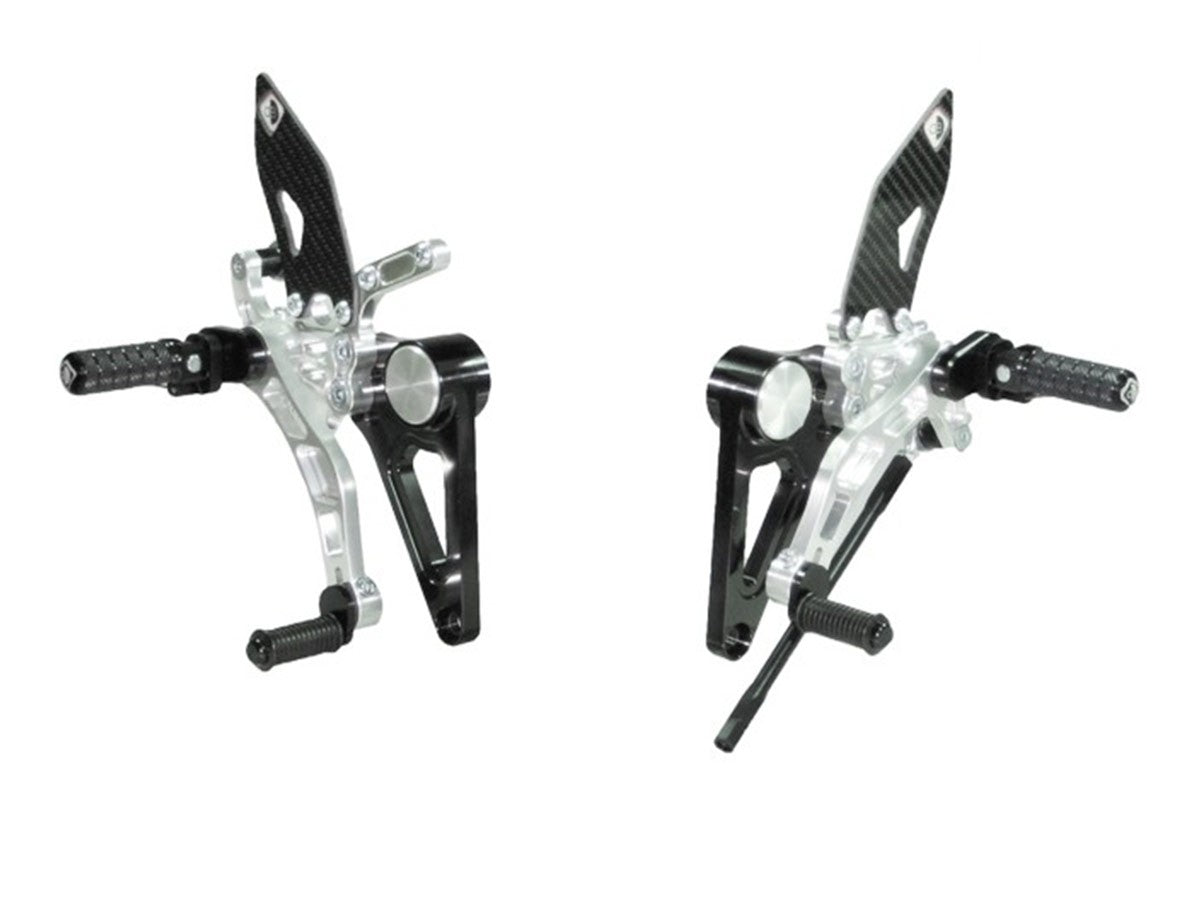 DBK Rearset Pilot Ajustable Ducati Monster 2003-2008 - Adventure Parts