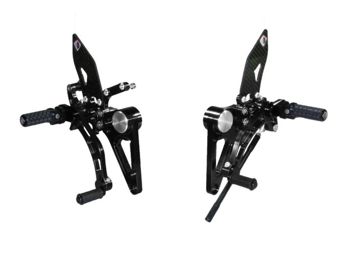 DBK Rearset Pilot Ajustable Ducati Monster 2003-2008 - Adventure Parts