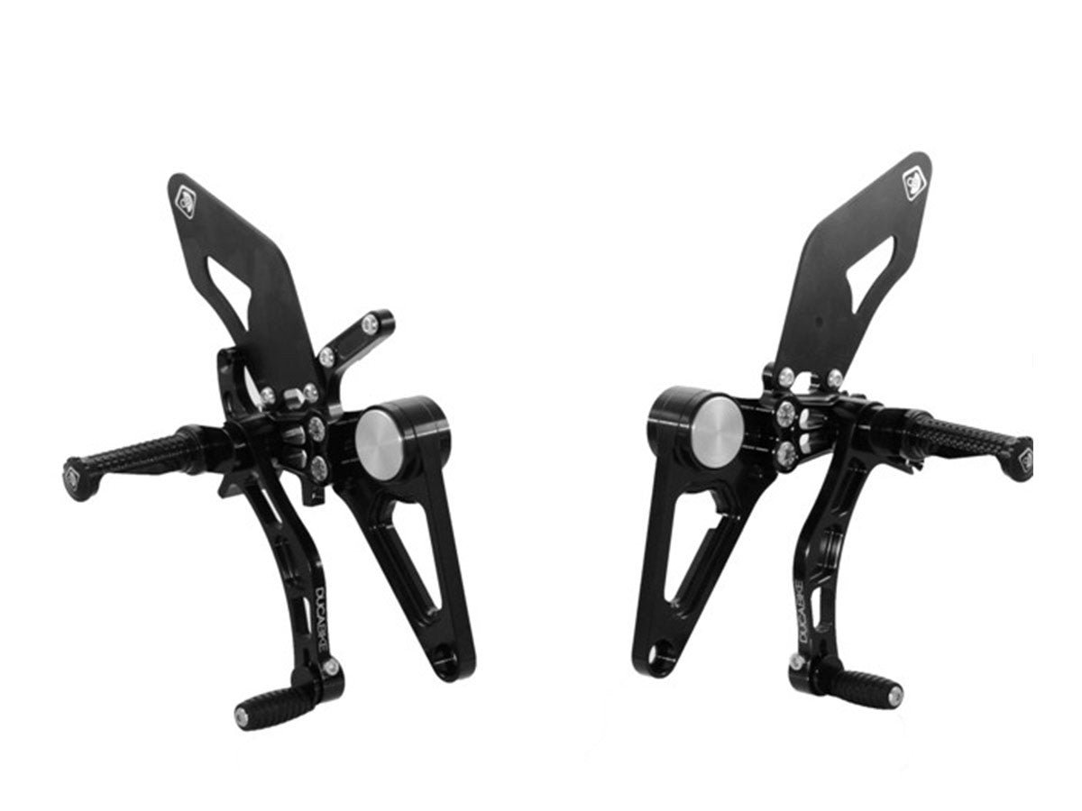 DBK Rearset Pilot Ajustable Ducati Monster 2003-2008 - Adventure Parts
