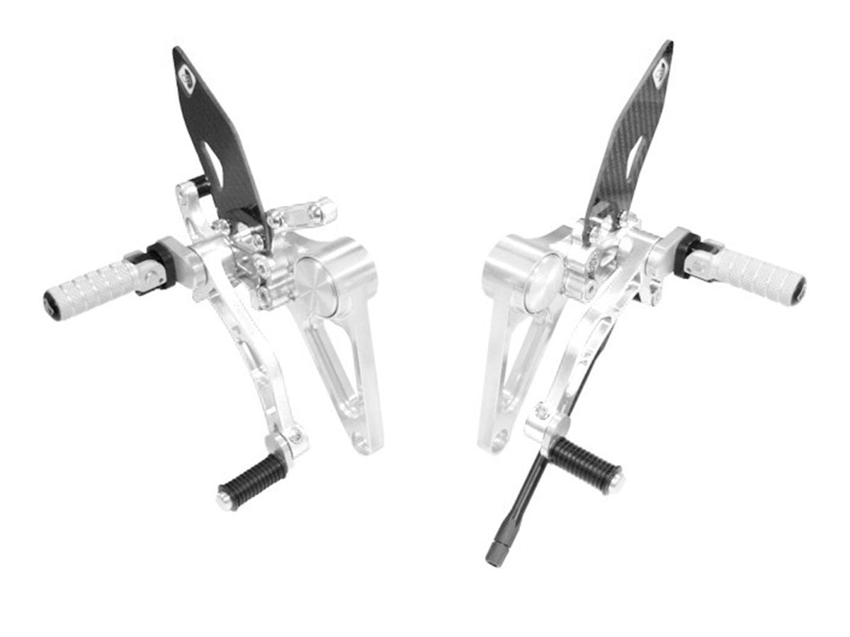 DBK Rearset Pilot Ajustable Ducati Monster 2003-2008 - Adventure Parts