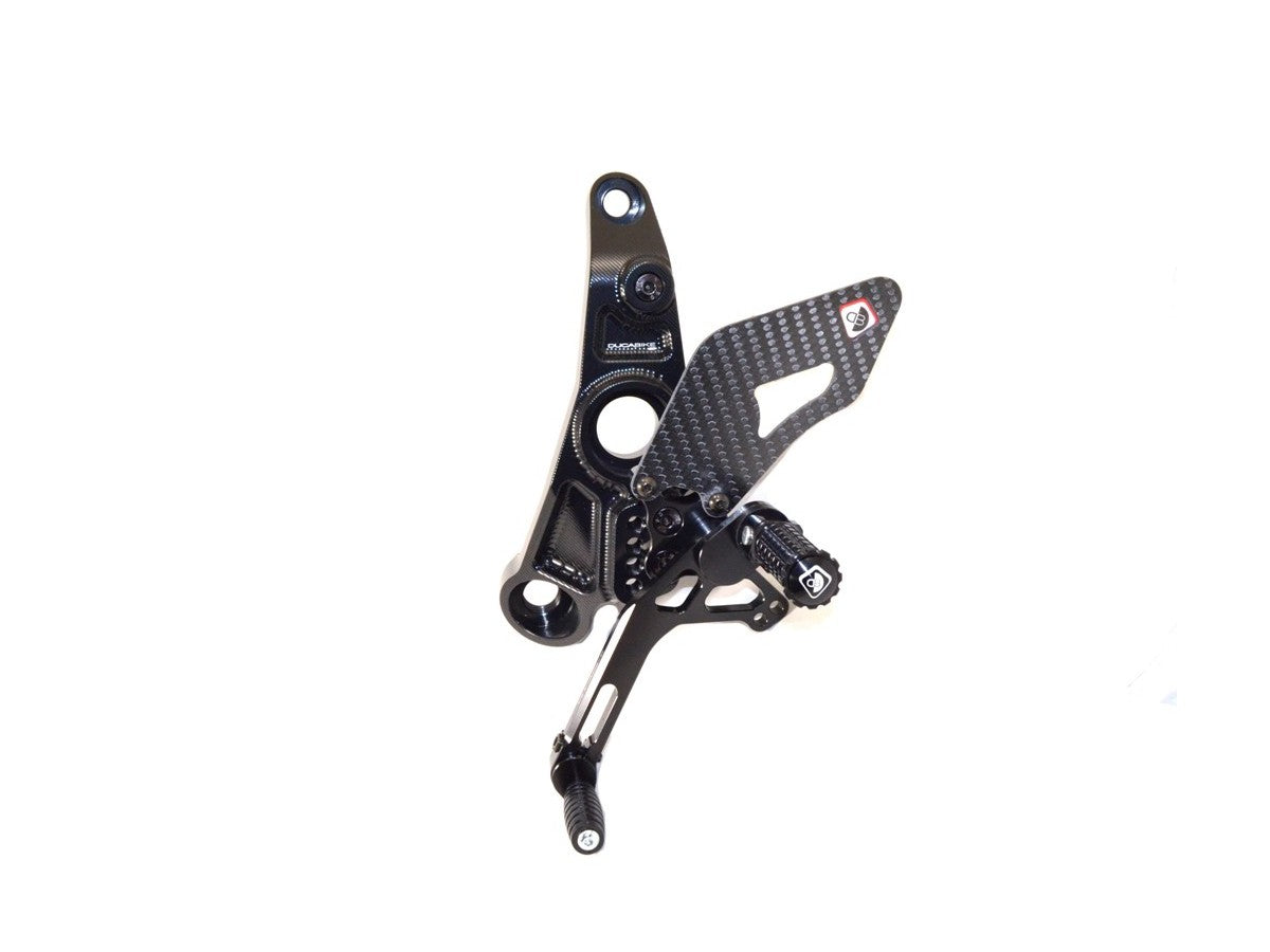 DBK Rearset Pilot Adjustable Ducati Monster 2014-2017 - Adventure Parts