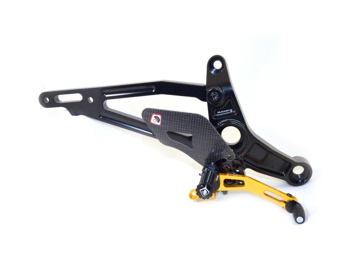 DBK Rearset Pilot Adjustable Ducati Monster 2014-2017 - Adventure Parts