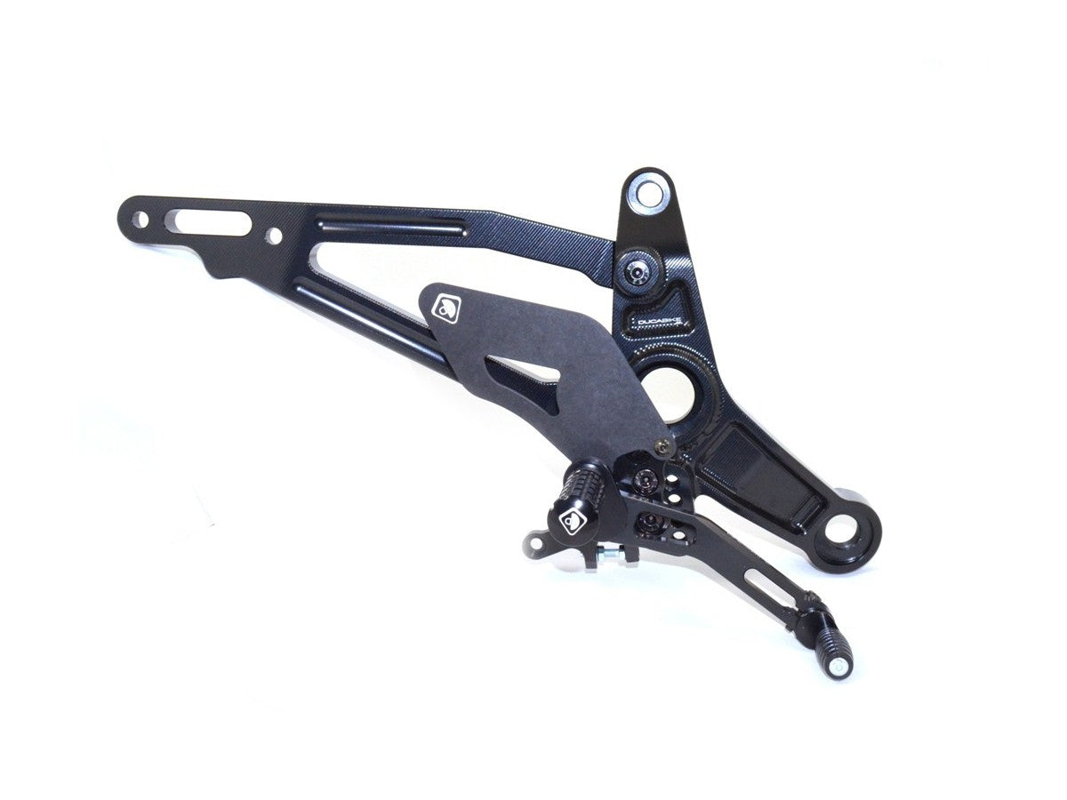 DBK Rearset Pilot Adjustable Ducati Monster 2014-2017 - Adventure Parts